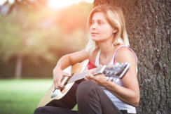 Girl with Guitar