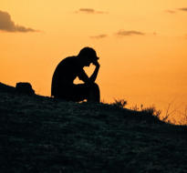 Sad person